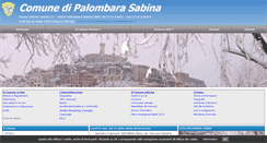 Desktop Screenshot of comune.palombarasabina.rm.it